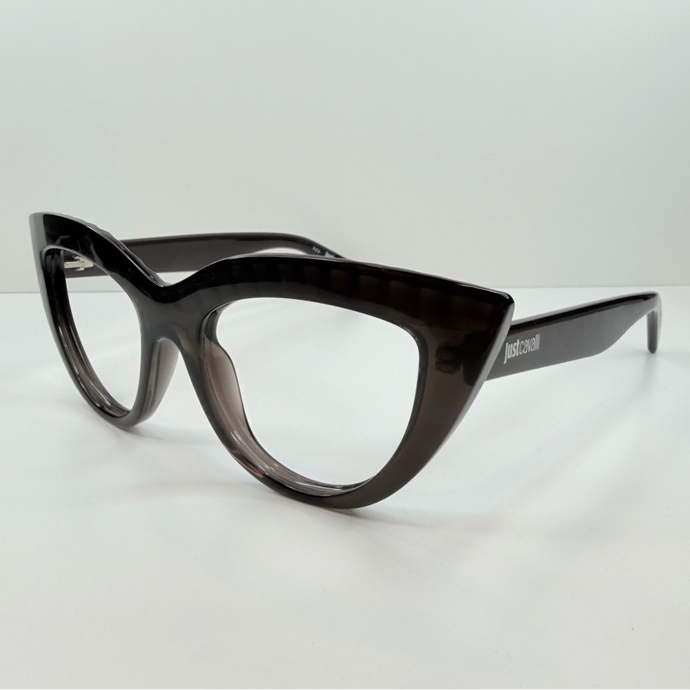 JUST CAVALLI JC746S CatEye Sunglasses Frames only 52•18•140 Black Oversized